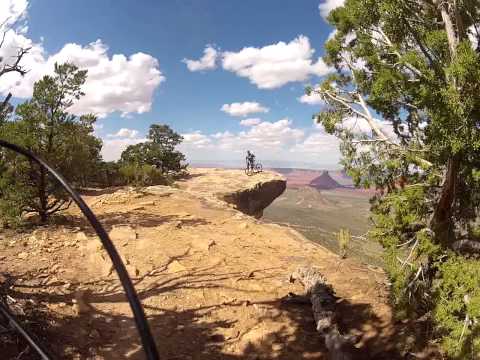 The Whole Enchilada Mountain Bike Trail in Moab ,Ut