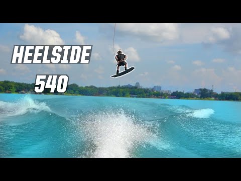 HEELSIDE 540 - HOW TO - WAKEBOARDING