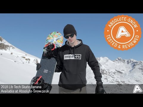 2017 / 2018 | Lib Tech Skate Banana Snowboard | Video Review