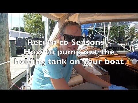 How to Pump Out the Holding Tank On Your Boat