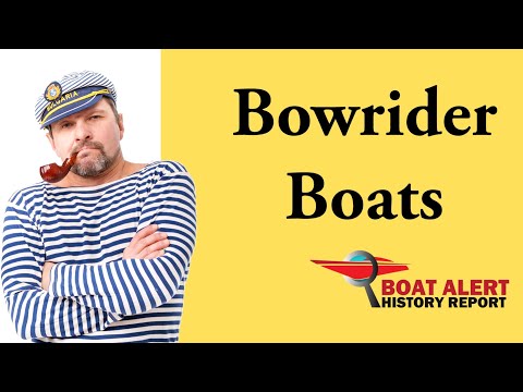 What are #Bowrider Boats?