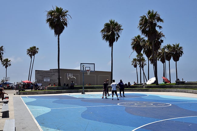venice beach basketball