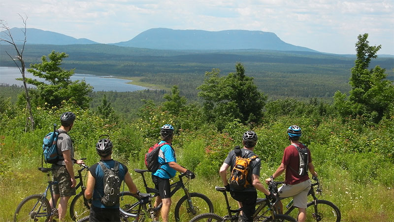 mountain bike tour maine