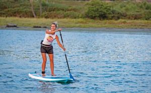 woman on BIC Sport SUP