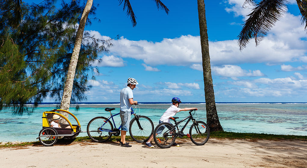 cycling with a trailer