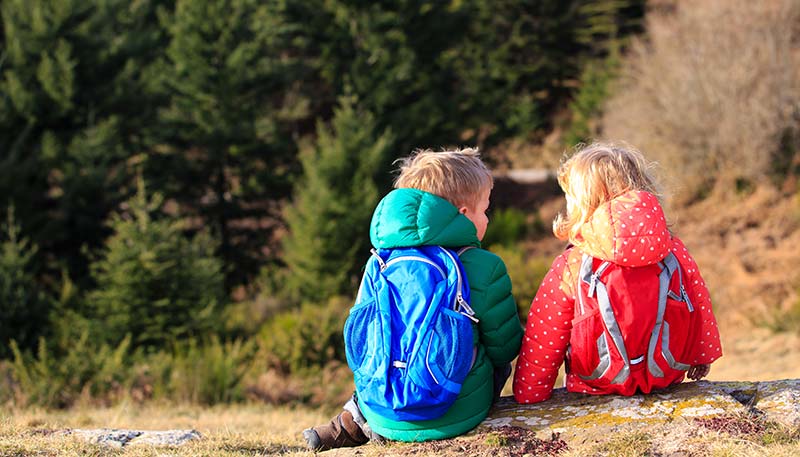 backpacking with kids