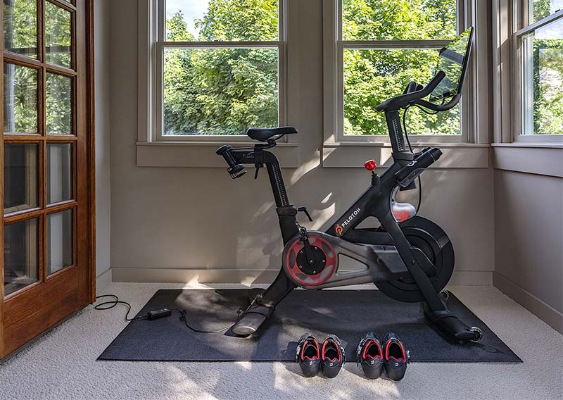 peloton bike in home