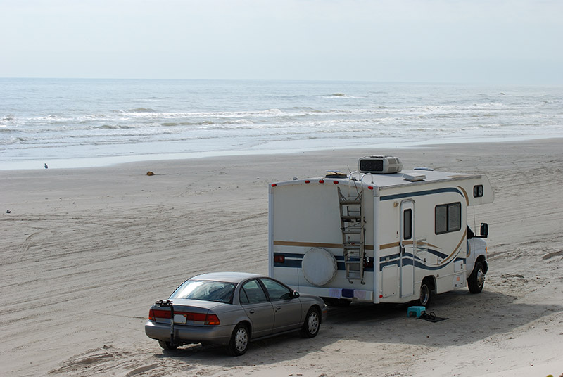 How To Tow A Car Behind Your RV (3 Ways)