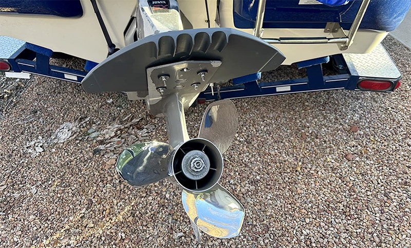 The Best Hydrofoils For Outboard Motors (2024) 9 hydrofoil on boat