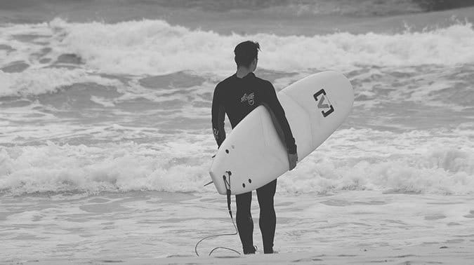 5 Ways To Protect Your Surfboard From Damage 1 surfer in water