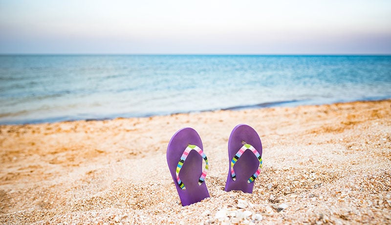 How To Get Sand Out Of Shoes After A Day At The Beach 1 shoes in sand