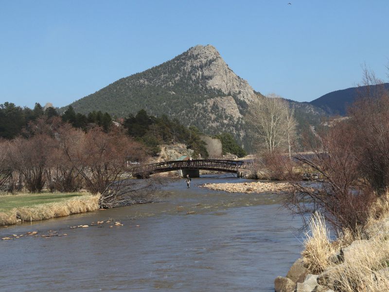 Best Hikes In Estes Park: Top Trails And Tips 3 Big Thompson River as it flows in Lake Estes, Estes Park, Colorado
