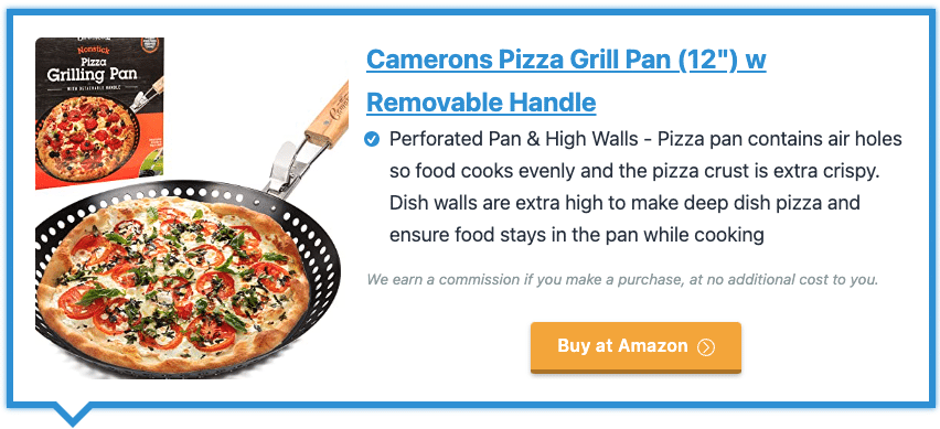 7 Alternatives To Pizza Pans: Exploring The Best Options 5 Camerons Pizza Grill Pan (12") w Removable Handle