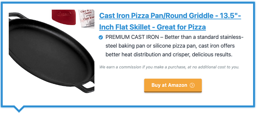 7 Alternatives To Pizza Pans: Exploring The Best Options 6 Cast Iron Pizza Pan/Round Griddle - 13.5"-Inch Flat Skillet - Great for Pizza