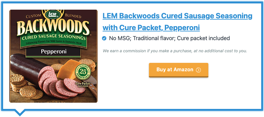 Uncured Pepperoni vs Cured Pepperoni: What's The Difference? 1 LEM Backwoods Cured Sausage Seasoning with Cure Packet, Pepperoni