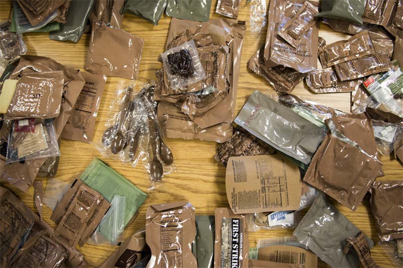 MRE vs. Mountain House: Which Is Better? 3 MREs on table