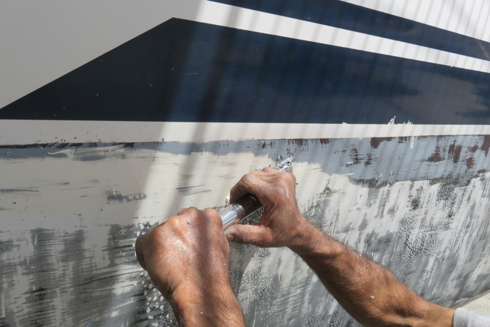 How To Repair Aluminum Boat 2 Repairing Holes