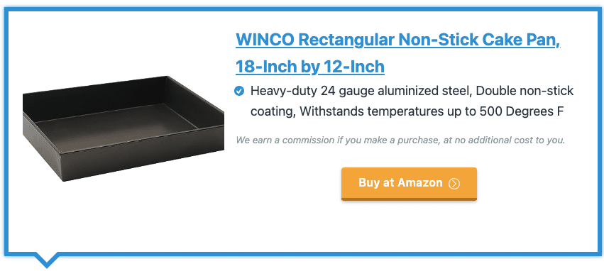 7 Alternatives To Pizza Pans: Exploring The Best Options 7 WINCO Rectangular Non-Stick Cake Pan, 18-Inch by 12-Inch
