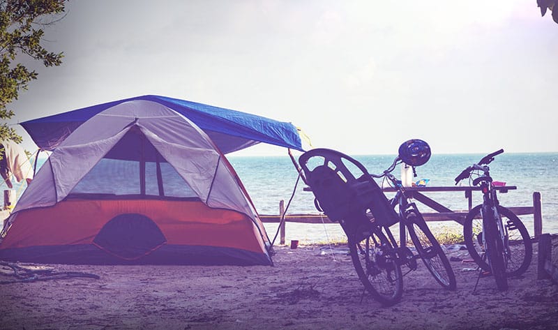 beach tent camping