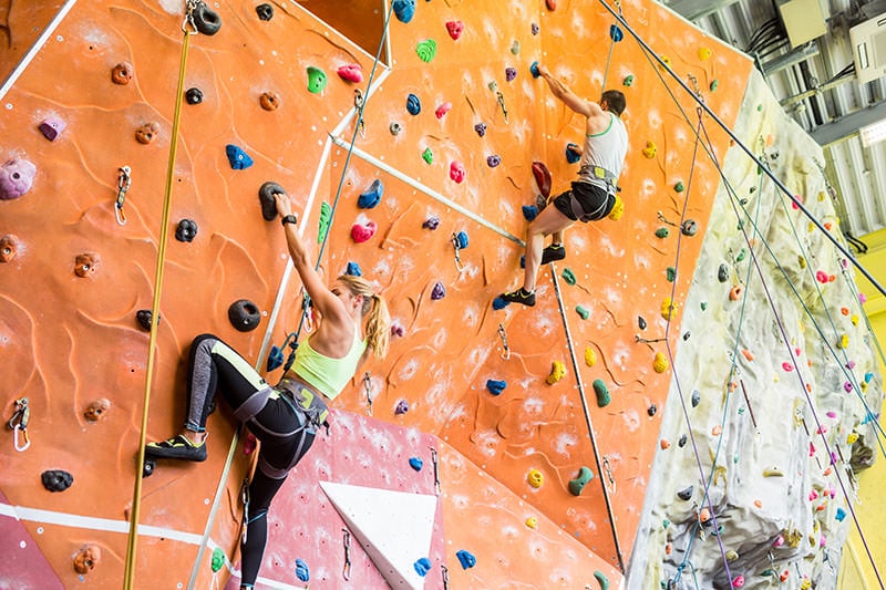 Beginners Guide To Climbing: The Basics To Getting Started 3 indoor rock climbing