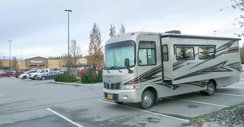 walmart rv parking