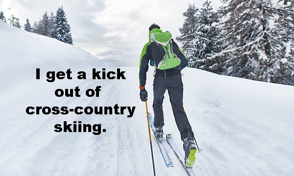 Cross-Country Skiing Puns For Some Ice Cold LOLs 3 kick XC