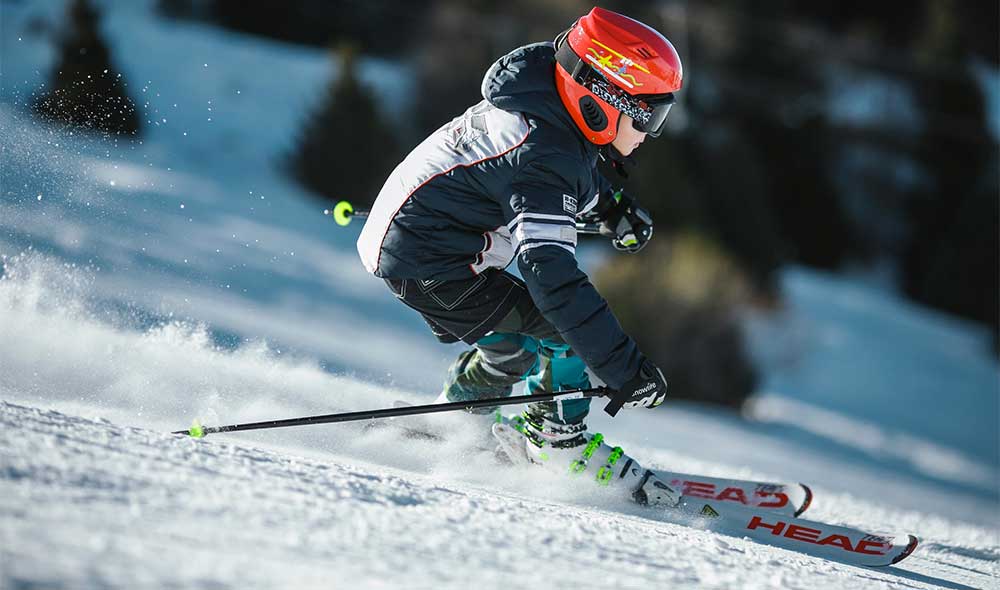 Beginner Tips: How To Dress For Skiing 1 person skiing