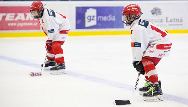 How To Get Better At Ice Hockey 1 two hockey players on ice