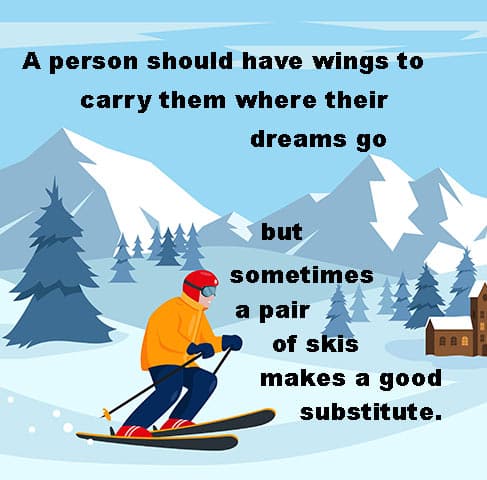 Cross-Country Skiing Quotes for Inspiration 4 xc ski quote