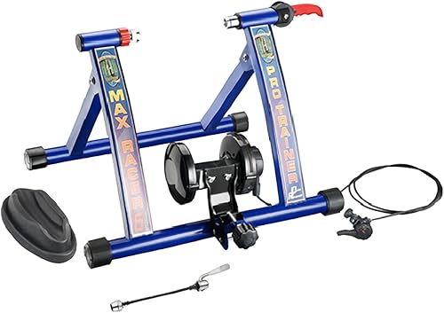 Best Mountain Bike Indoor Trainer for Off-Season Training (2022) 4 RAD Cycle Products Max Racer PRO 7 Levels of with Smooth Magnetic Resistance Bicycle Trainer Allows You to Work Out with Your Bike