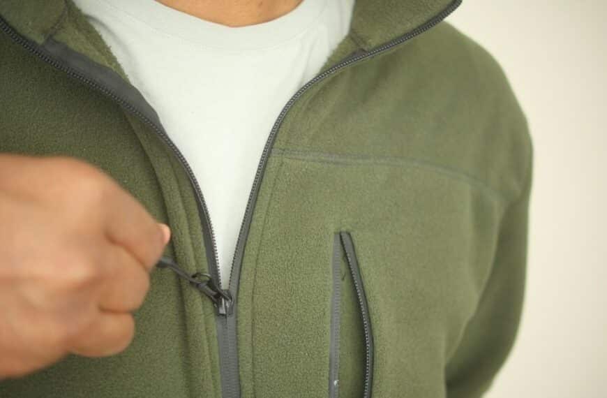 fleece running jacket